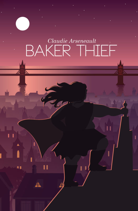 The cover for Baker Thief by Claudie Arsenault
